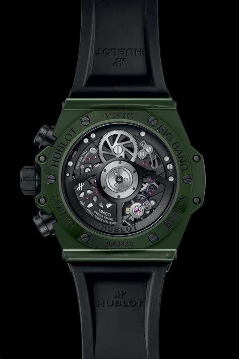 Big Bang Unico Dark Green Ceramic 42 mm .